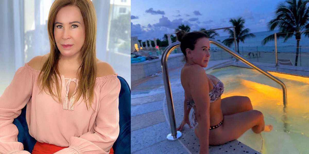 Ex-esposa de Zezé di Camargo aparece linda aos 63 anos (Foto: Montagem)