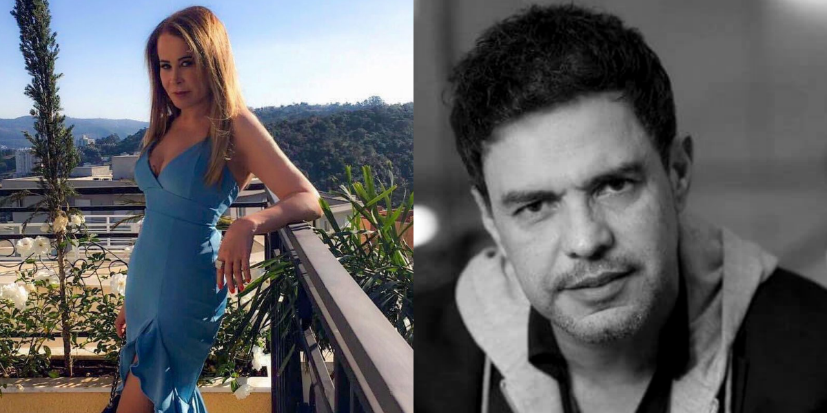 Zilu Godoi e o ex-marido, Zezé di Camargo (Foto: Montagem)