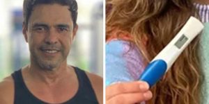 Zezé di Camargo recebeu notícia inesperada de segunda gravidez da filha (Foto: Montagem/TV Foco)