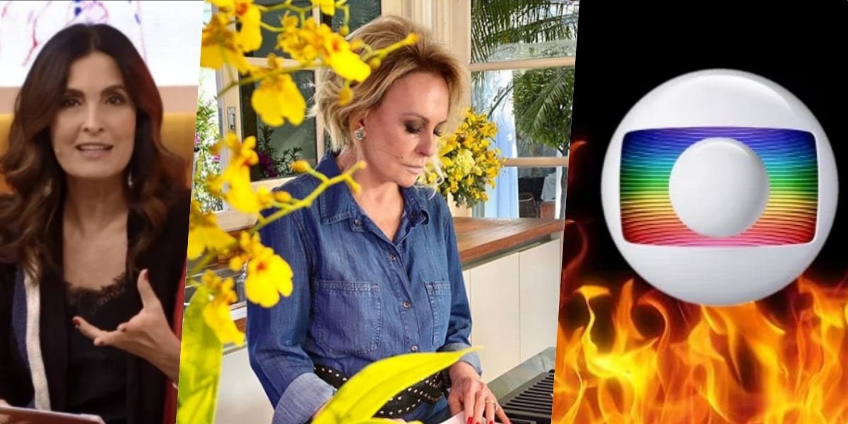 Fátima Bernardes teria pedido saída de Ana Maria de programa, diz jornalista (Foto montagem)
