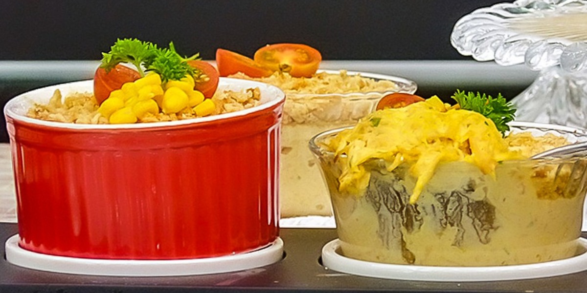 creme de frango enformado feito por Ana Maria Braga (Foto: Reprodução)