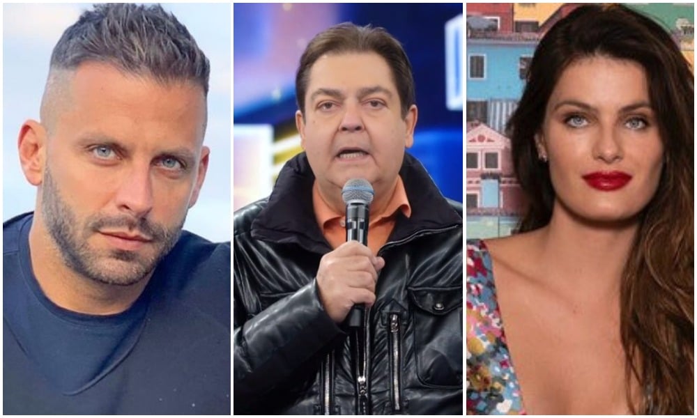 faustão Henri Castelli e Isabeli Fontana são dois confirmados do Dança dos Famosos, de Faustão - Foto: Montagem