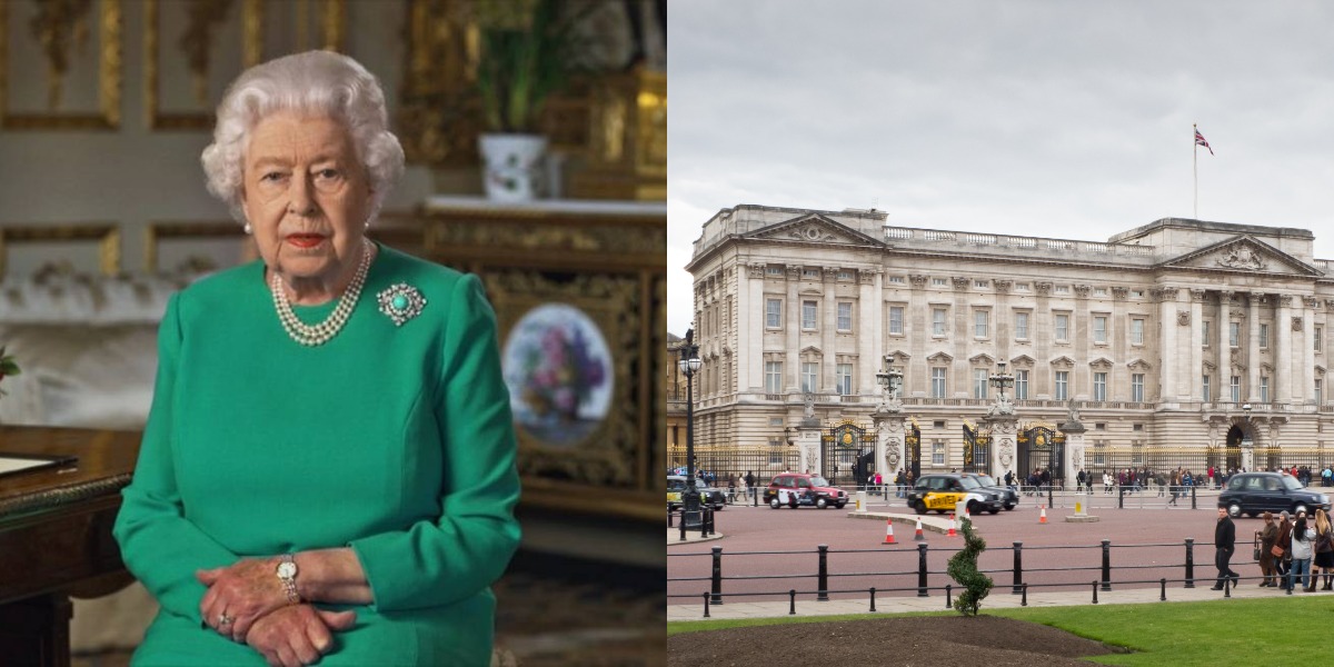Elizabeth II abandona palácio de Buckingham (Foto: Reprodução)