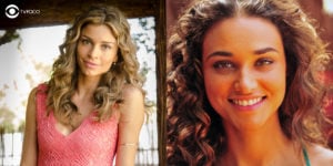 Débora Nascimento e Grazi Massafera são amigas em Flor do Caribe (Foto: Montagem/TV Foco/Divulgação/Globo)