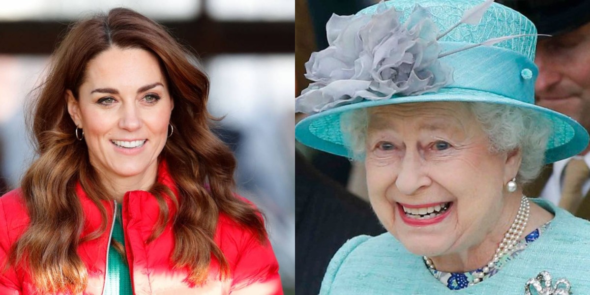 Kate Middleton é mimada por Elizabeth II e causa revolta (Foto: Reprodução)