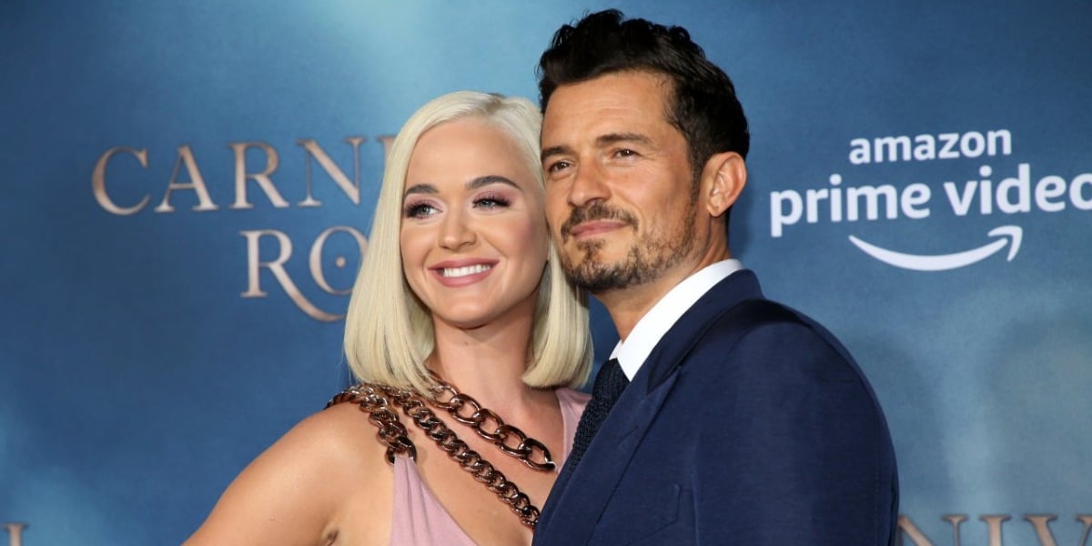 Katy Perry e Orlando Bloom (Foto: Reprodução)