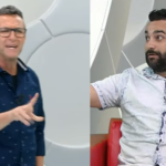 Neto xinga convidado em programa da Band (Foto: Reprodução/Montagem)