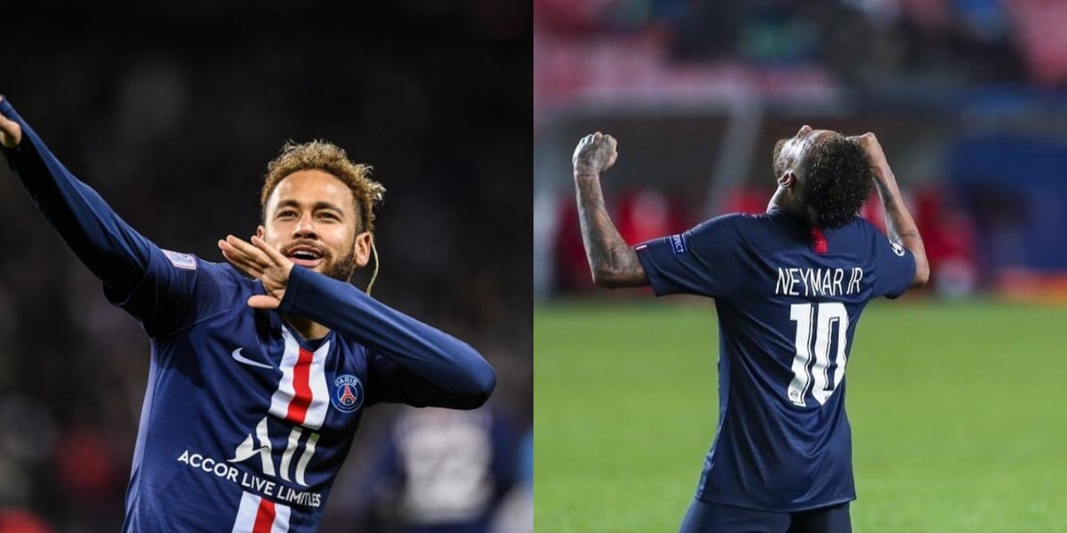 Neymar celebra ida à final da Champions com texto emocionante (Foto: Reprodução)