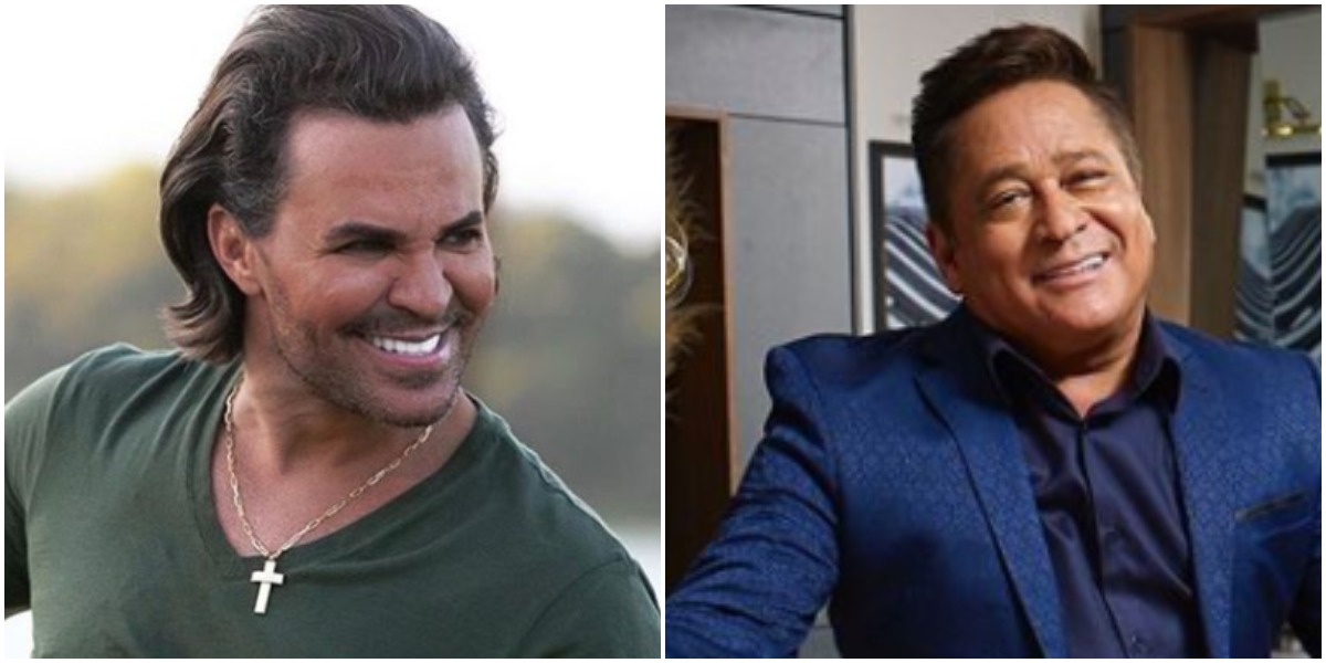Eduardo Costa e Leonardo romperam as relações (Foto: Reprodução/ Montagem/ TV Foco)