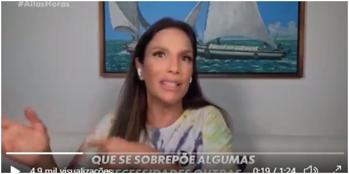 Ivete no Altas Horas (Foto: Reprodução)