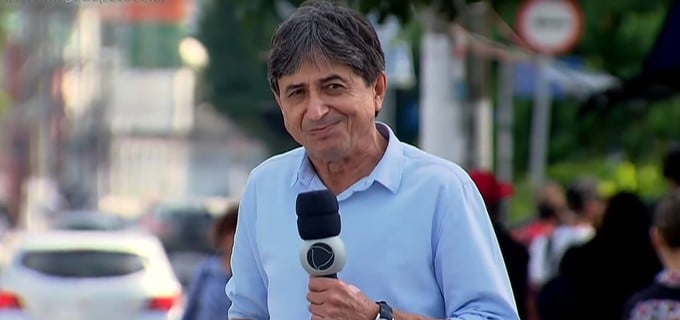 Repórter da Record, Gerson Souza (Foto: Divulgação)