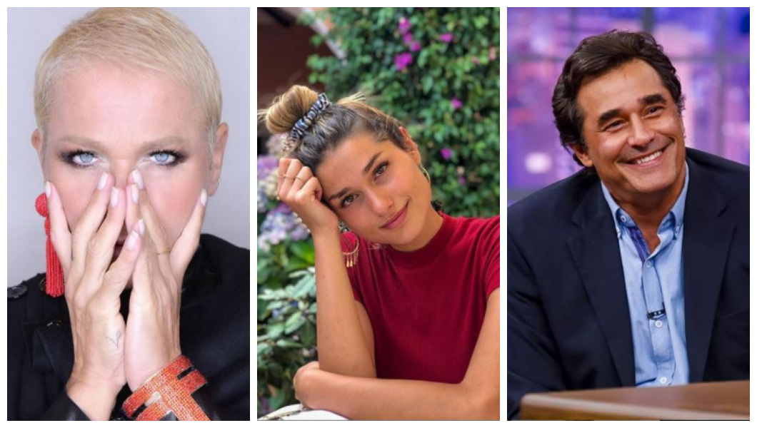 Xuxa, Sasha Meneghel e Luciano Zafir (Foto: Reprodução)
