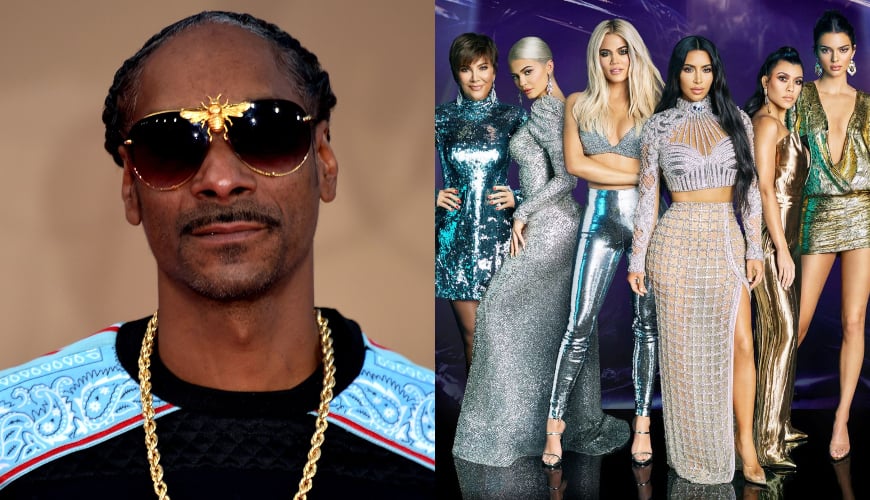 Snoop Dogg afirma que na casa das Kardashians existe algo muito estranho (Foto: Reprodução)