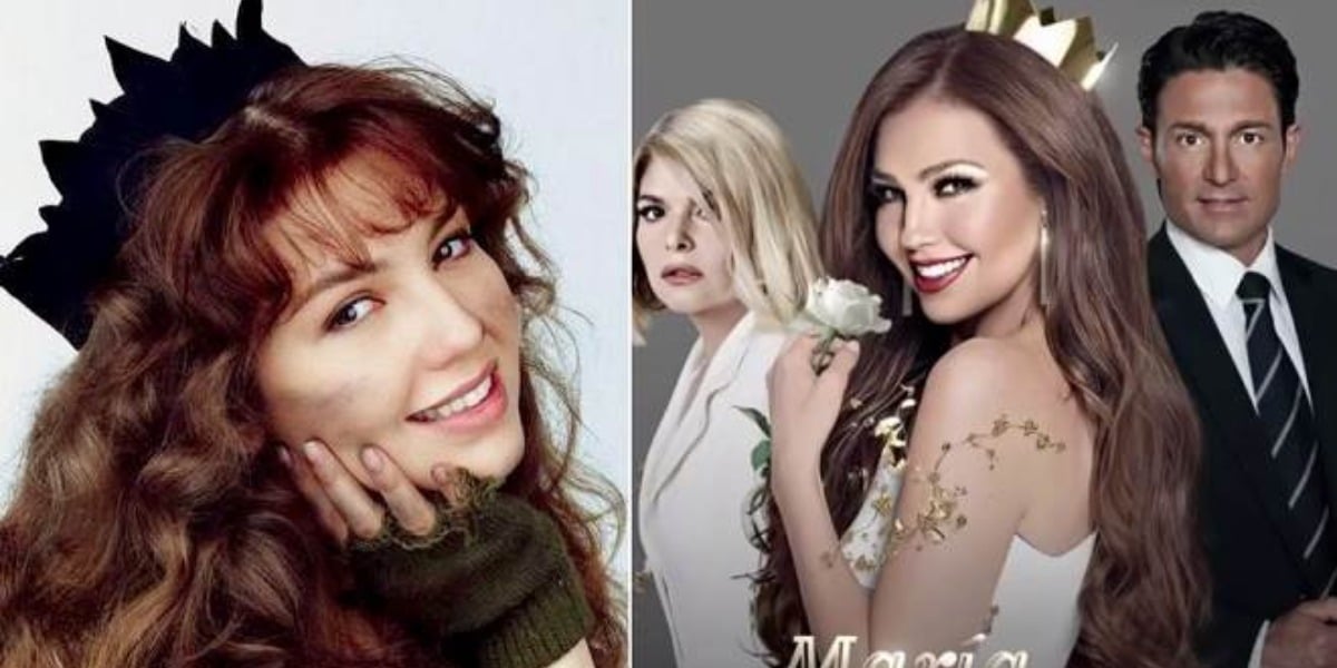 Thalía celebra 25 anos de Maria do Bairro (Foto: Reprodução)