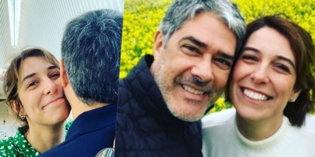 William Bonner e Natasha Dantas são um dos casais que mais geram curiosidade do público (Foto montagem) 