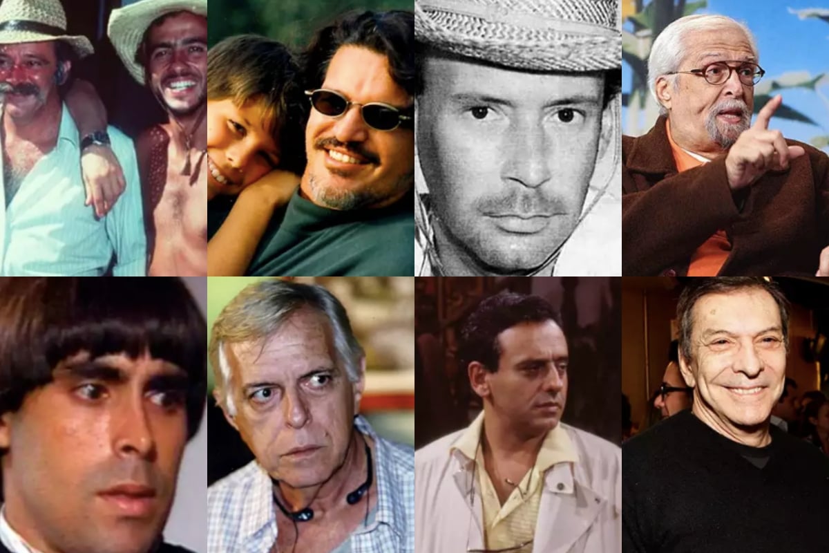 Atores da novela Pantanal que já morreram (Imagem/Montagem/TV Foco)