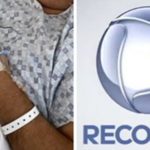 Apresentador da Record sofre terrível acidente e aparece em cama de hospital com braço enfaixado