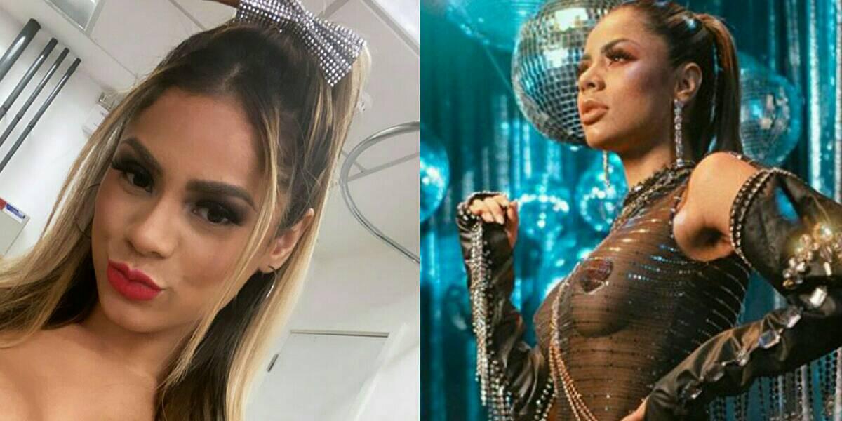 Lexa surge com body transparente, mostra bastidores de novo trabalho (Foto: Reprodução/ Instagram/ Kendy Higashi)