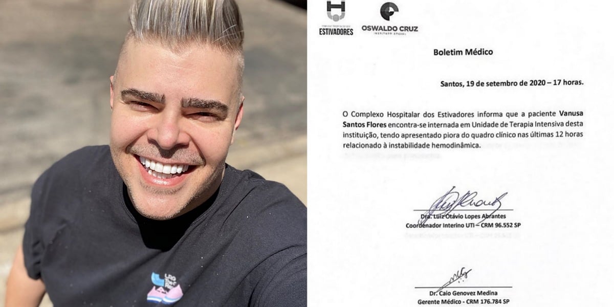 Filho de Vanusa publica boletim médico indicando estado de saúde da cantora (Foto: Reprodução/Instagram)