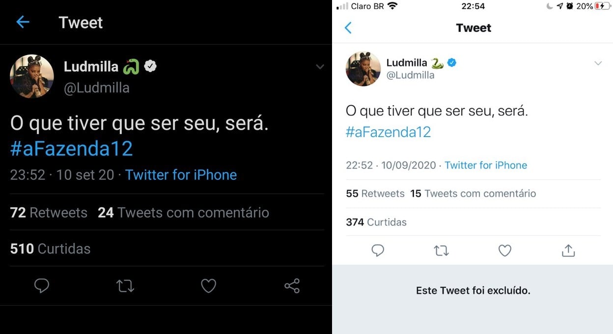 Cantora elogiou peão do reality (Foto: Reprodução)