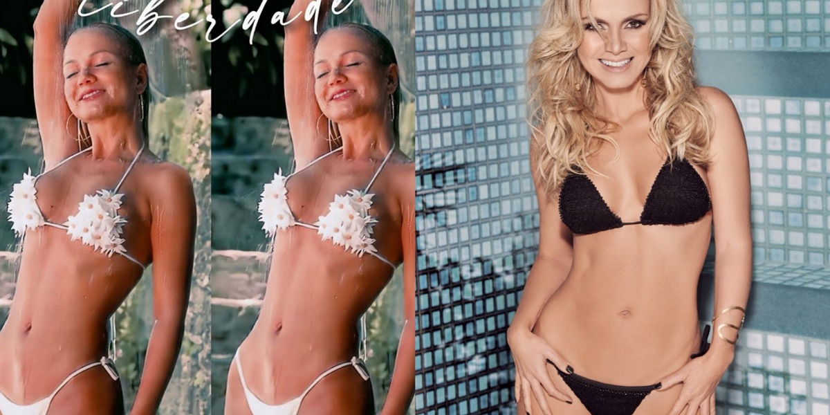 Eliana posta foto aos 20 anos, antes e depois assusta e público comenta (Foto: Reprodução/Gabriel Cardoso)