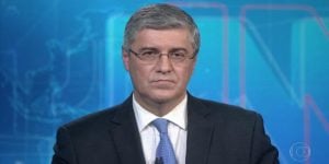 Flávio Fachel na bancada do JN (Foto: Reprodução / TV Globo)