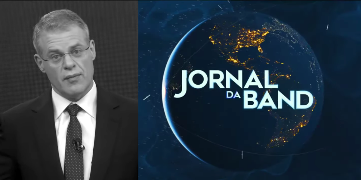 Âncora detona governo no Jornal da Band (Foto: Montagem)