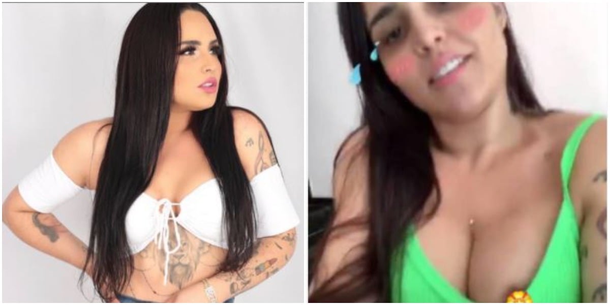 Perlla tem fotos íntimas vazadas na internet (Foto: Reprodução)
