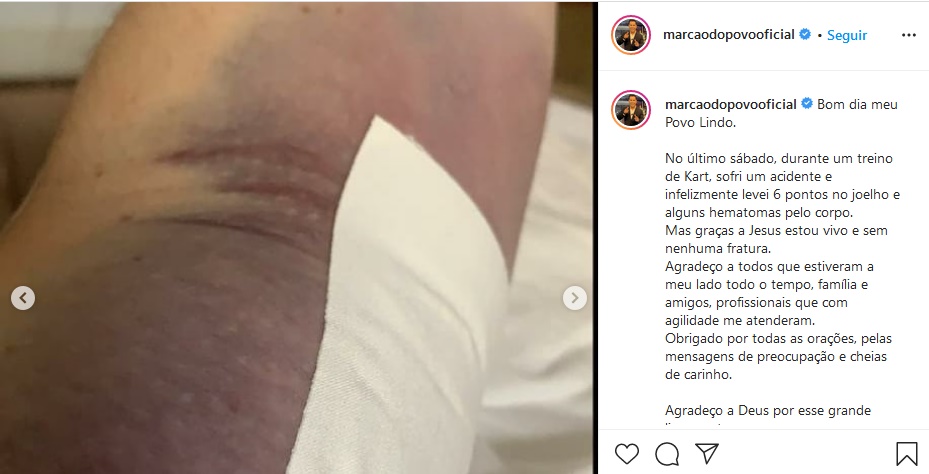Foto compartilhada por Marcão do Povo (Imagem: Reprodução)