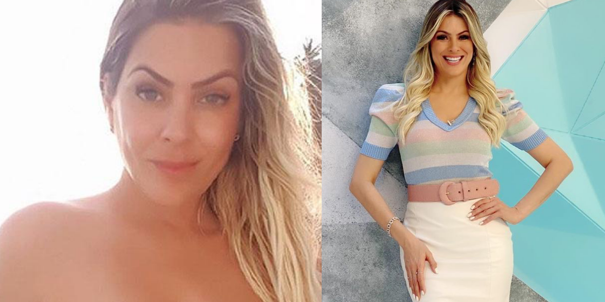 Renata Fan apresenta o Jogo Aberto na Band (Foto: Montagem)
