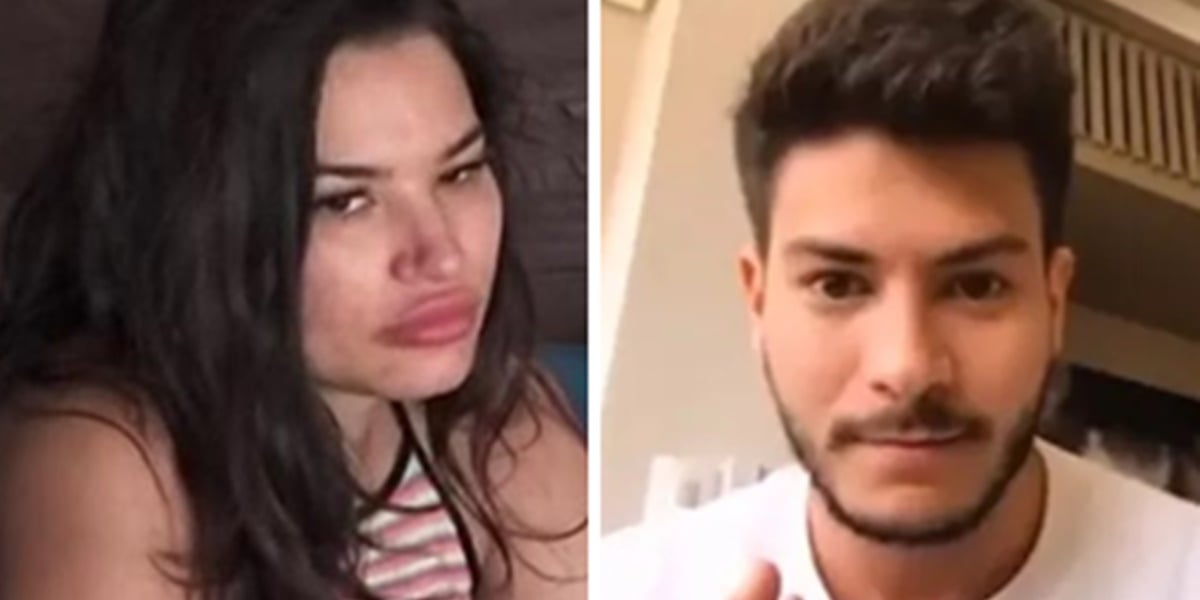 Raissa Barbosa expôs relação com Arthur Aguiar após ser apontada como amante do ator (Foto: Montagem/TV Foco)