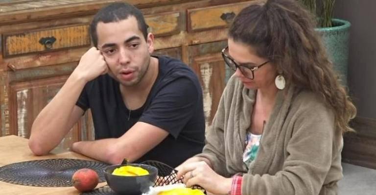 Lucas Maciel e Luiza Ambiel em A Fazenda 12 (Foto: Divulgação)