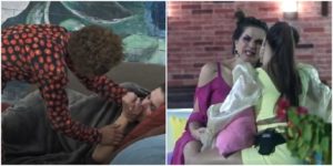 Lidi Lisboa consolou Luiza Ambiel em A Fazenda 12 - Foto: Reprodução