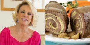 Ana Maria Braga bife a cavalo diferente no Encontro de hoje (Foto: Reprodução)