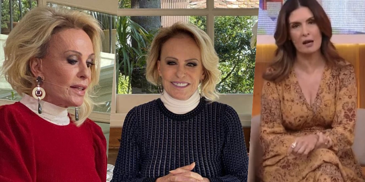 Ana Maria Braga e Fátima Bernardes (Foto: reprodução)