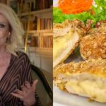 Ana Maria Braga prepara frango à milanesa cremoso no Encontro de hoje (Foto: Reprodução)