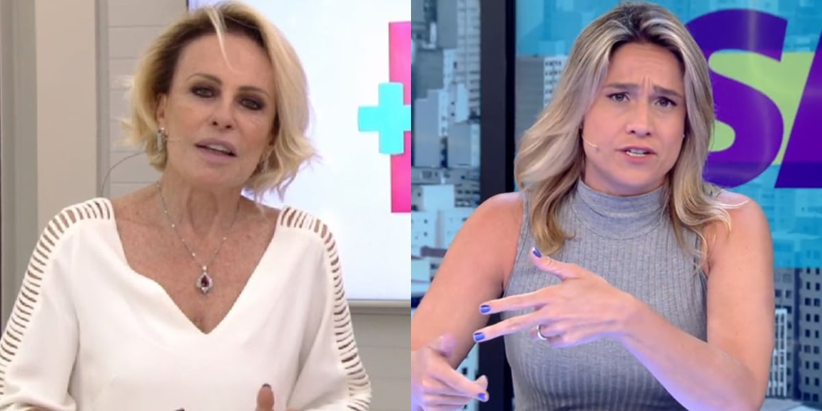 Ana Maria Braga no Mais Você e Fernanda Gentil no Se Joga; apresentadoras tem futuro indefinido (Foto: Reprodução/Globo)