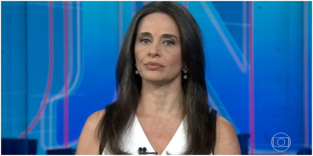 Carla Vilhena quando ainda estava na Globo (Foto: Reprodução)