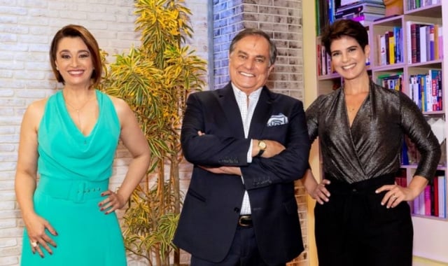 Catia Fonseca participou da Estreia de Mariana Godoy (Foto Reprodução)