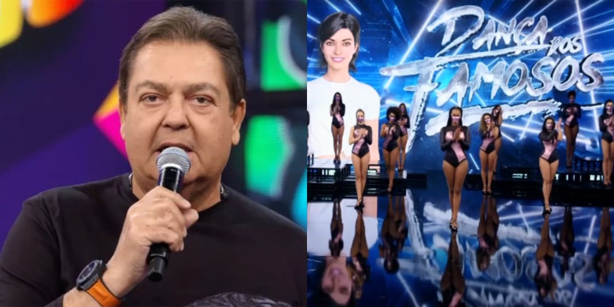Faustão anuncia participantes do Dança dos Famosos 2020 (Foto: Reprodução)