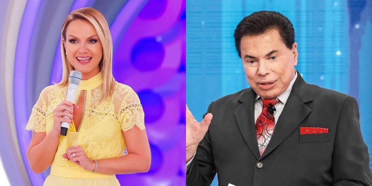Eliana desliga telefone na cara de Silvio Santos (Foto: Reprodução) Eliana desliga telefone na cara de Silvio Santos (Foto: Reprodução)