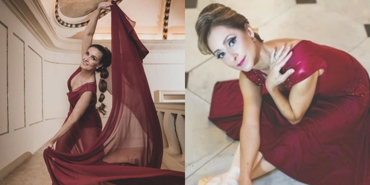 Fátima Bernardes, do "Encontro", da TV Globo, homenageou Ana Botafogo (Foto: Reprodução/Instagram)