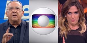 Galvão Bueno no SporTV e Tatá Werneck no Multishow; canais pagos da Globo passam a ser oferecidos no Globoplay (Foto: Reprodução/Globo)