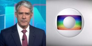 William Bonner no Jornal Nacional, principal atração da Globo (Foto: Reprodução/Globo)