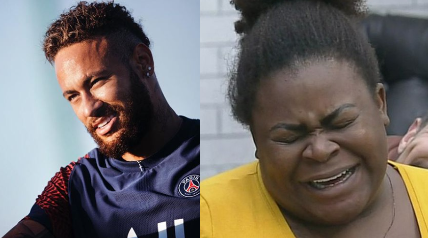 Jogador elogiou Jojo Todynho (Foto: Reprodução) A Fazenda Neymar