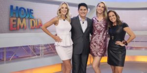 A equipe do Hoje em Dia (Foto: Reprodução/Record)