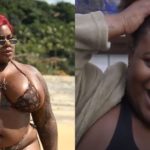 Jojo Todynho toma banho sem sutiã em A Fazenda (Foto: Reprodução)