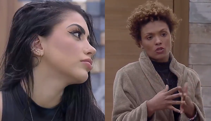 Lidi Lisboa e MC Mirella se desentenderam (Foto: Reprodução/ Montagem/ PlayPlus)