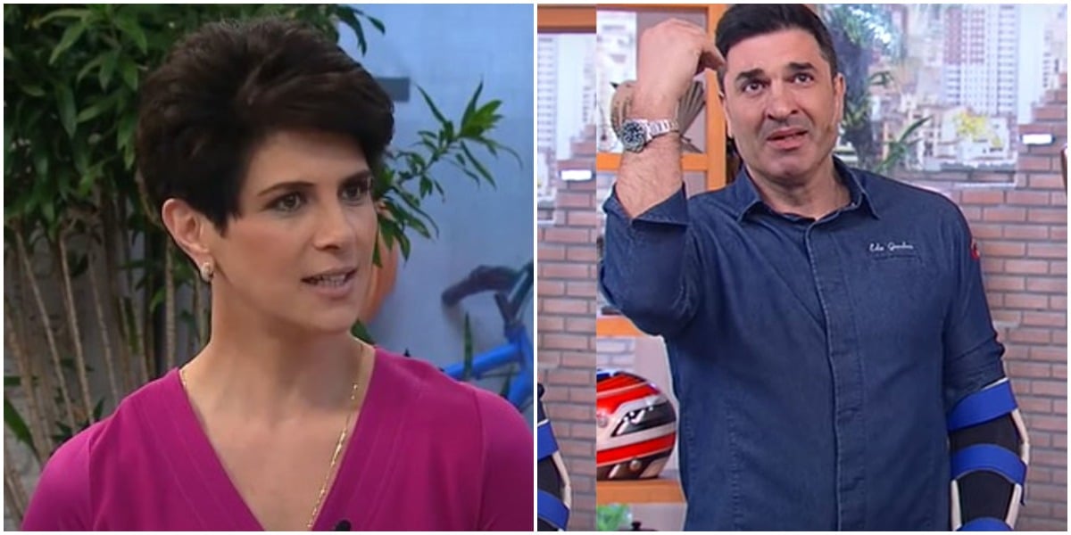 Mariana Godoy e Edu Guedes estão agora na Band - Foto: Montage