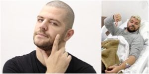 Victor Sarro passou mal enquanto gravava com Rodrigo Faro (Foto: Reprodução)